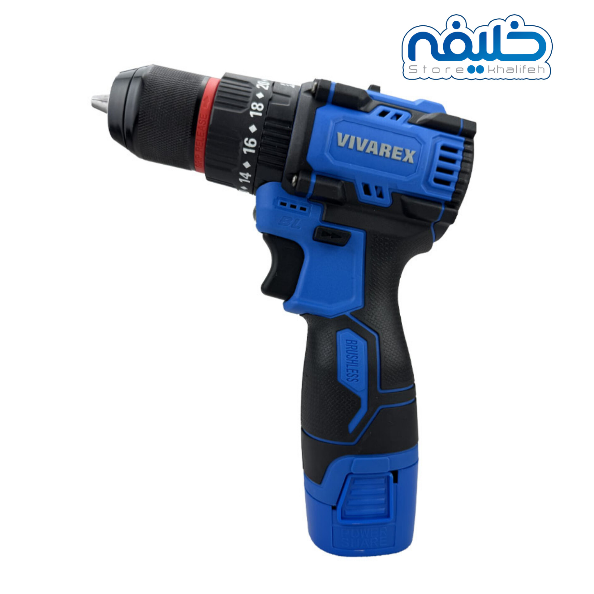دریل شارژی ویوارکس چکشی 16 ولت مدل VR1608-BLX