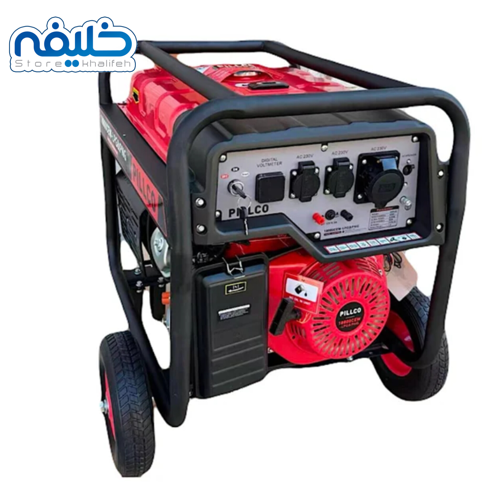 موتور برق بنزینی پیلکو 8.5 کیلووات استارتی طرح سنسی مدل 18800CEW